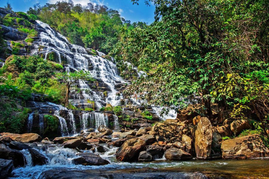 Mae Ya Waterfall in Doi Inthanon National Park
